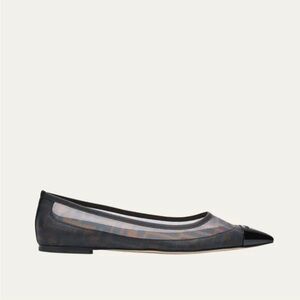 FENDI Colibri FF Ballerina Flats